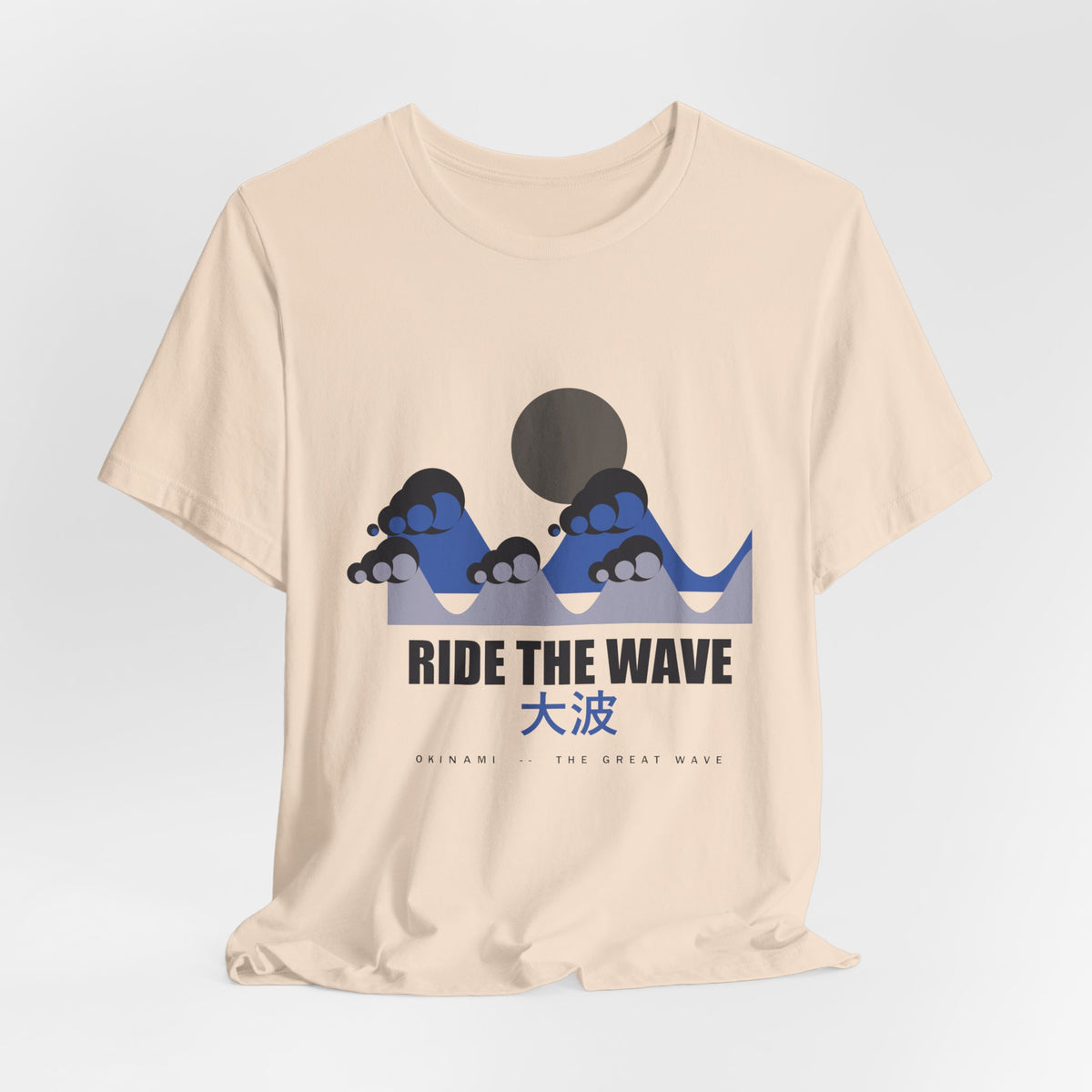 Ride The Wave Anime T-Shirt - original anime design, view 10