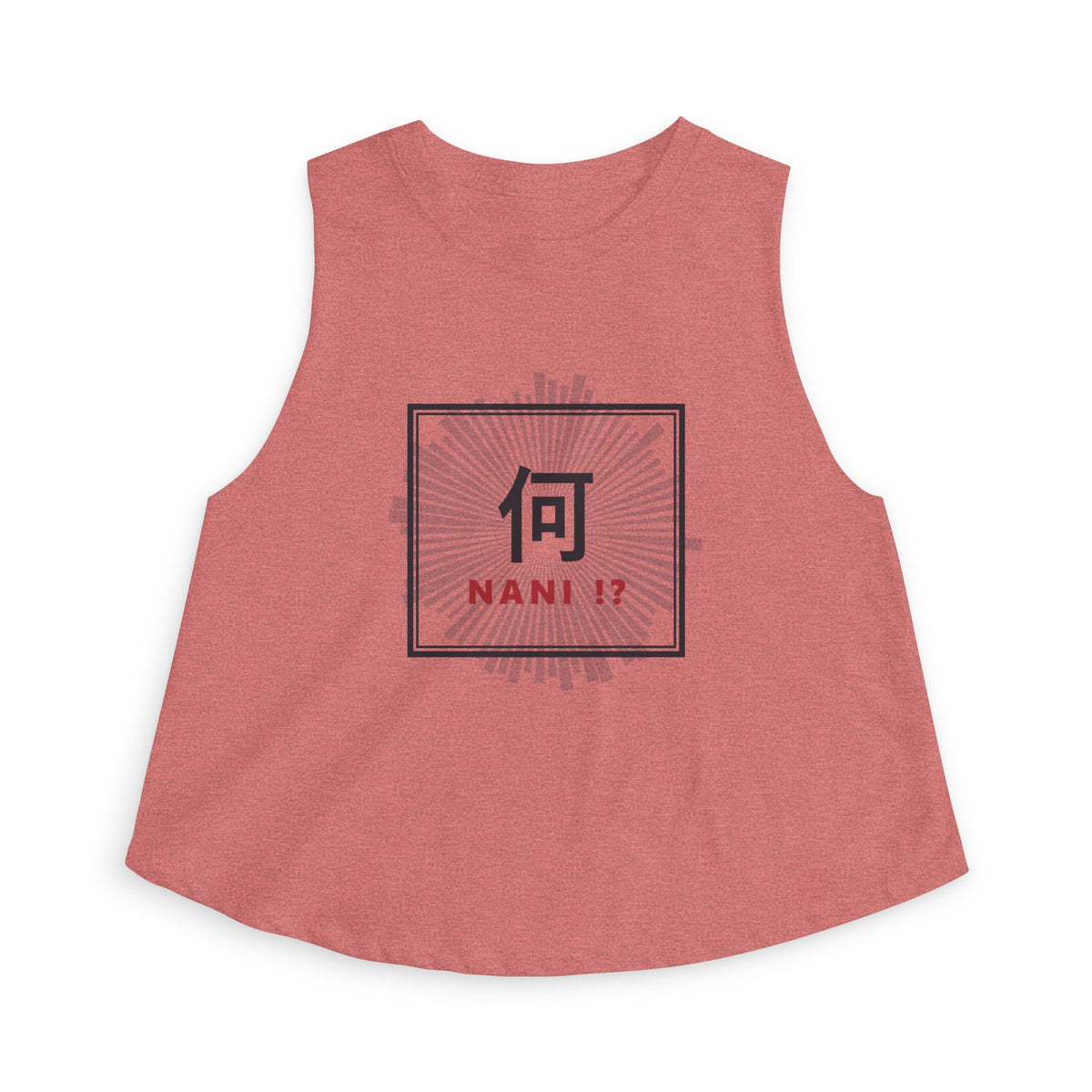 Nani!? Crop Top in Heather Mauve