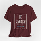 The Vending Machine Understands Me Funny Anime T-Shirt - original anime design, view 24