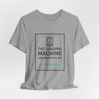 The Vending Machine Understands Me Funny Anime T-Shirt - original anime design, view 15