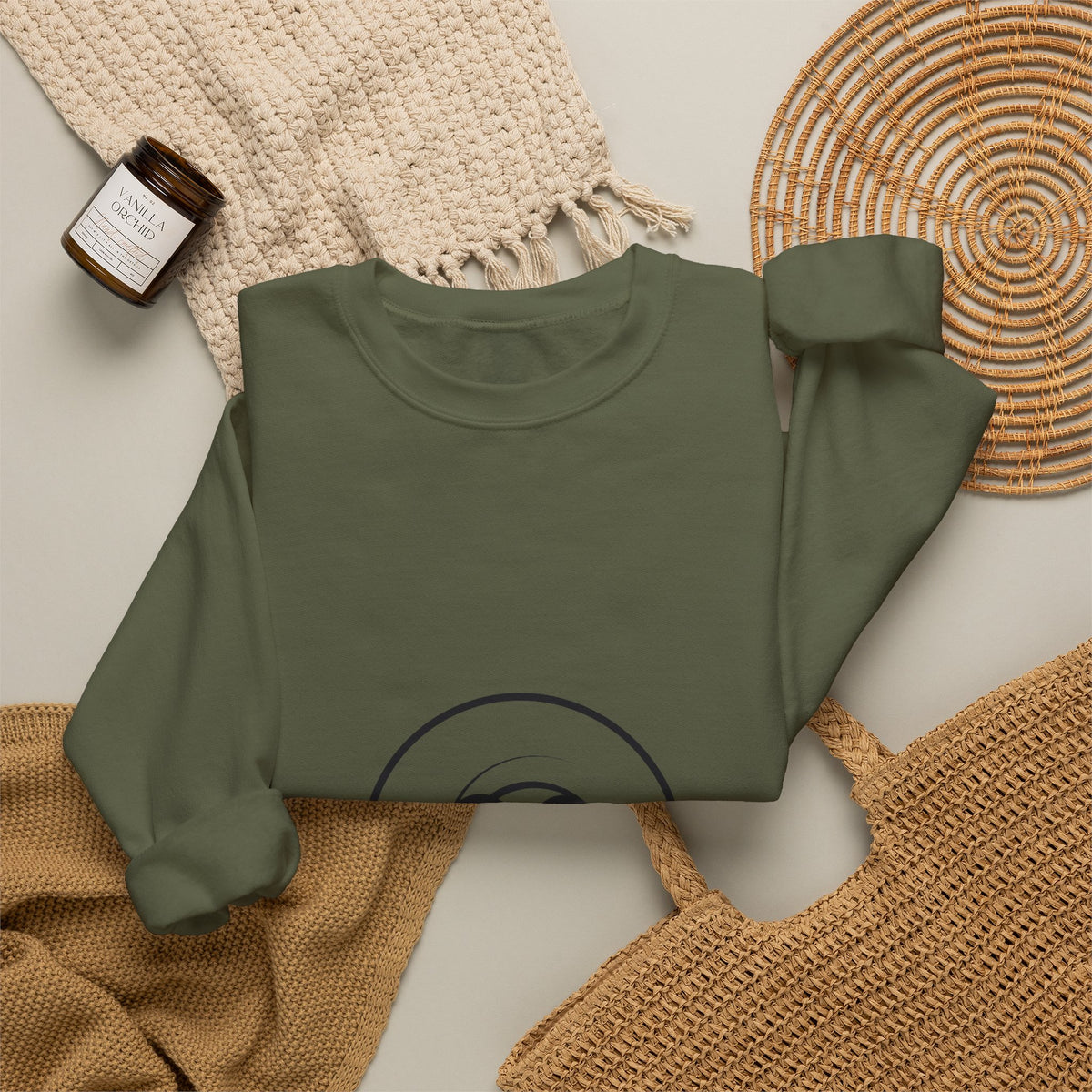 Mitsudomoe Sweatshirt - original anime design, view 27