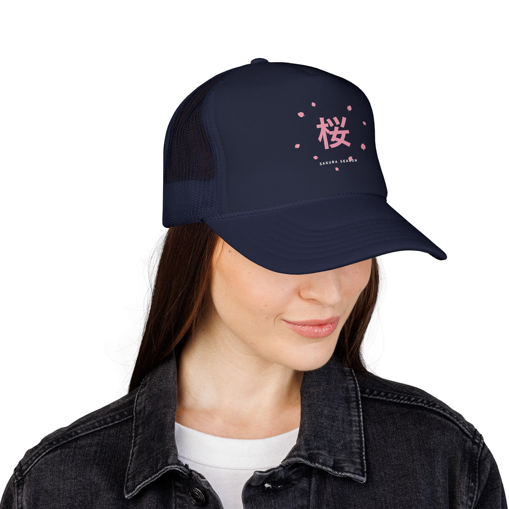 Sakura Season Trucker Cap - original anime design, view 6