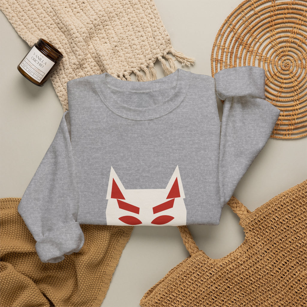 Kitsune Mask Sweatshirt - original anime design, view 15