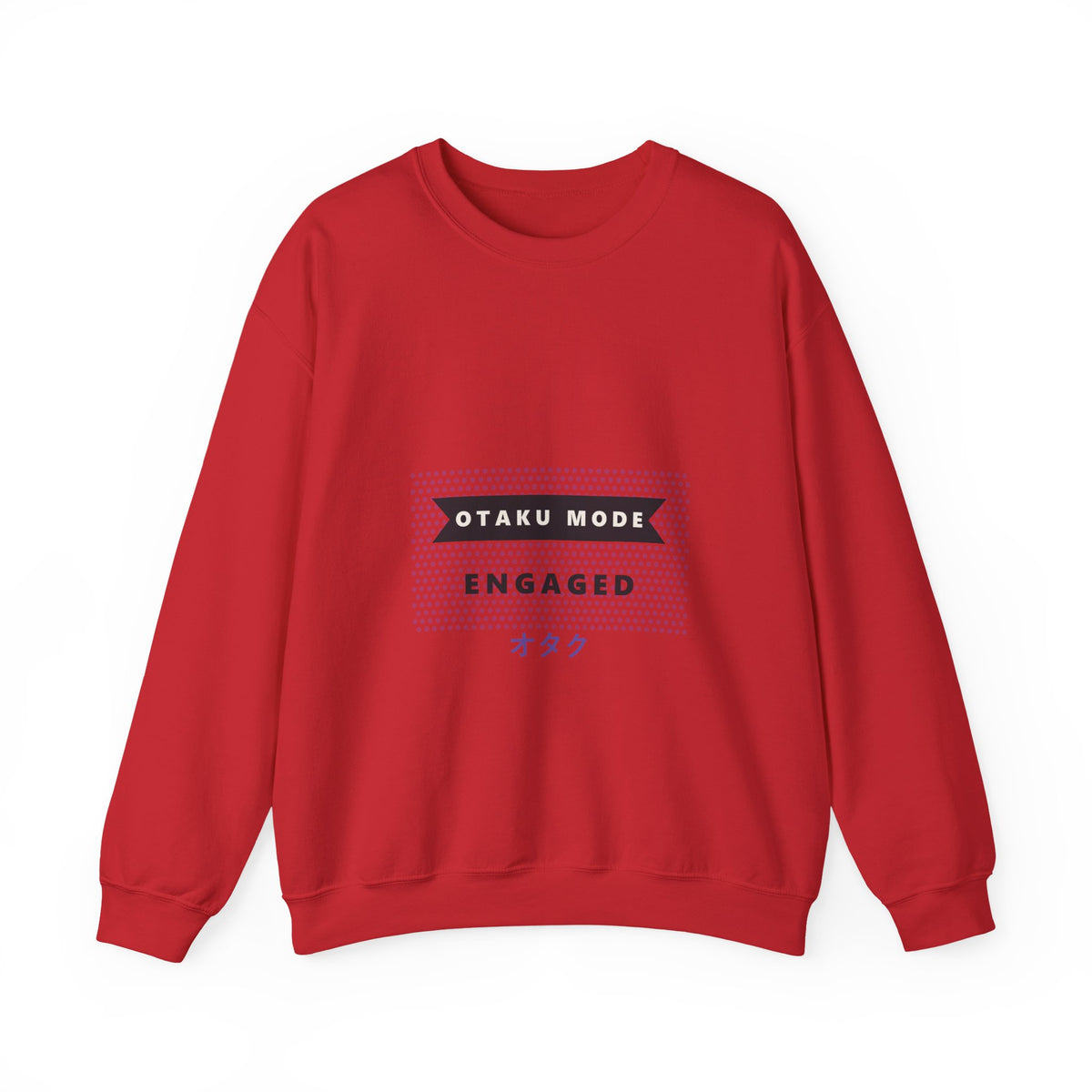 Otaku Mode Sweatshirt in Red