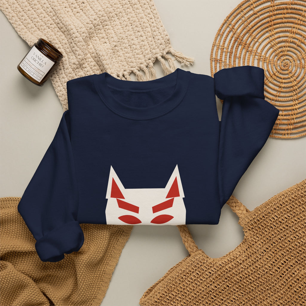 Kitsune Mask Sweatshirt - original anime design, view 42