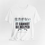 It Cannot Be Helped Anime T-Shirt - original anime design, view 4