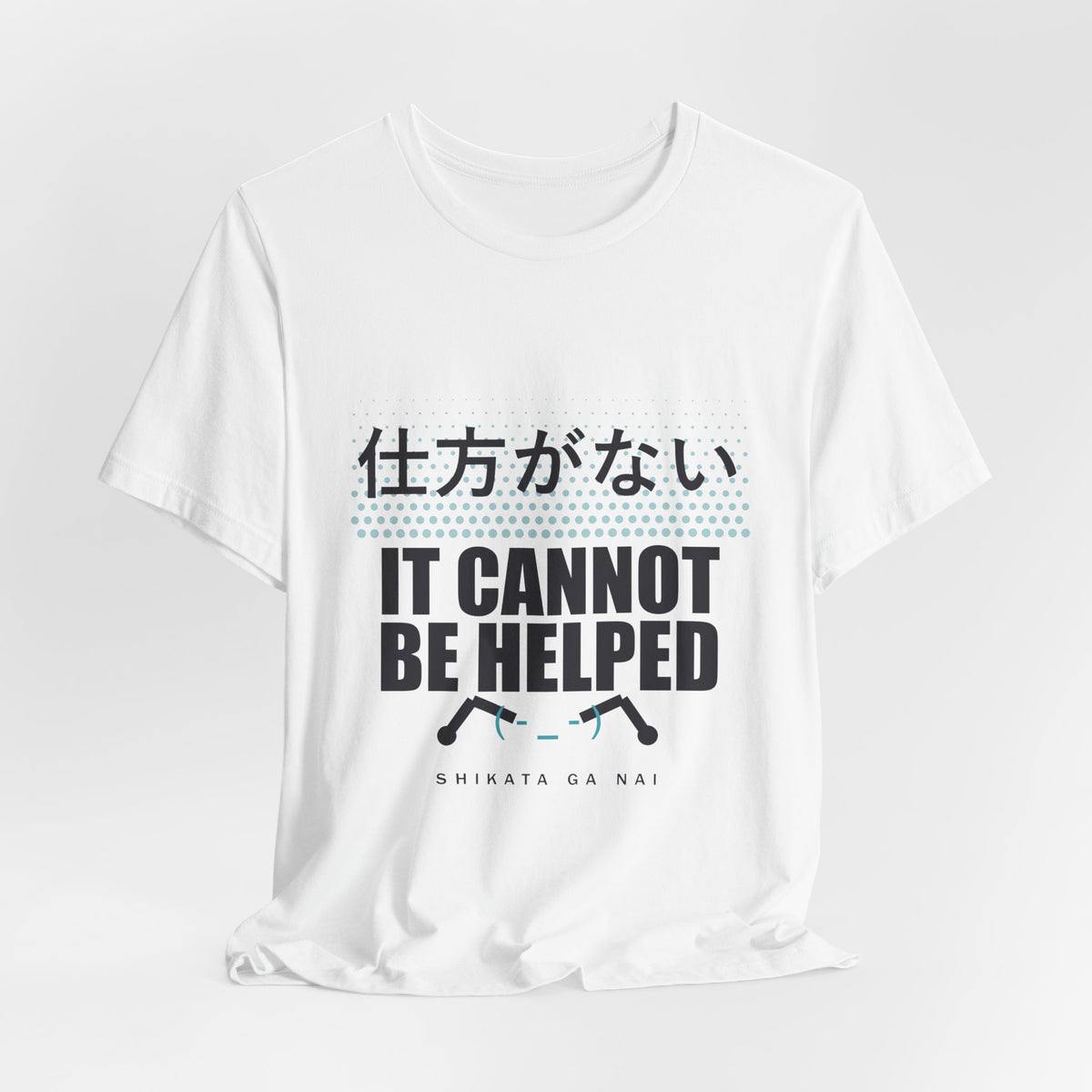 It Cannot Be Helped Anime T-Shirt - original anime design, view 4