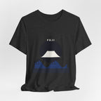 Fuji & Wave T-Shirt - original anime design, view 12