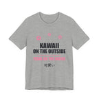 Kawaii But Feral Anime T-Shirt in Athletic Heather