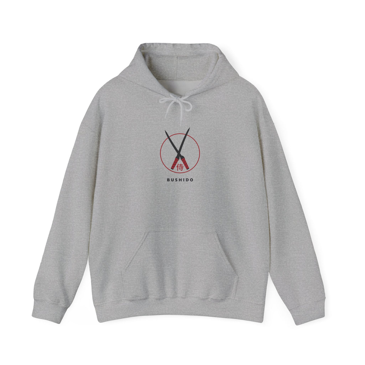 Bushido Hoodie in Sport Grey