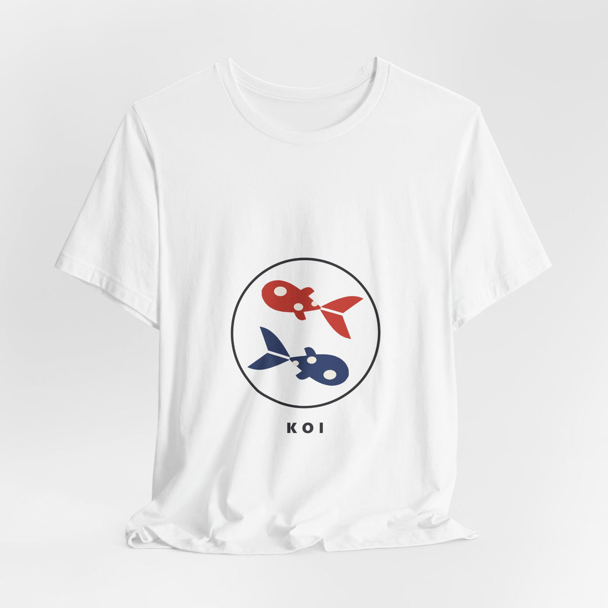 Koi Pair T-Shirt - original anime design, view 15