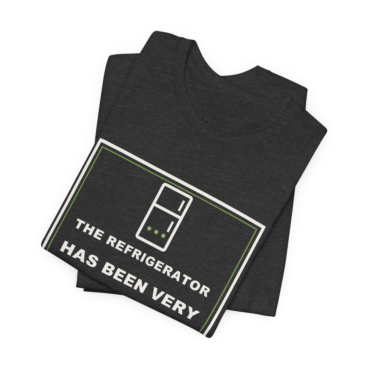 The Refrigerator Has Been Very Quiet Lately Funny Anime T-Shirt - original anime design, view 17