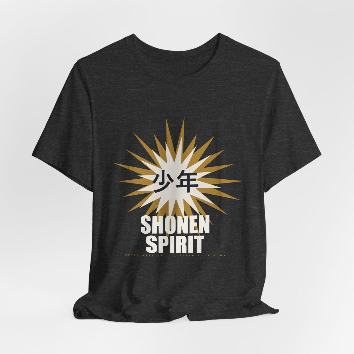 Shonen Spirit Anime T-Shirt - original anime design, view 19