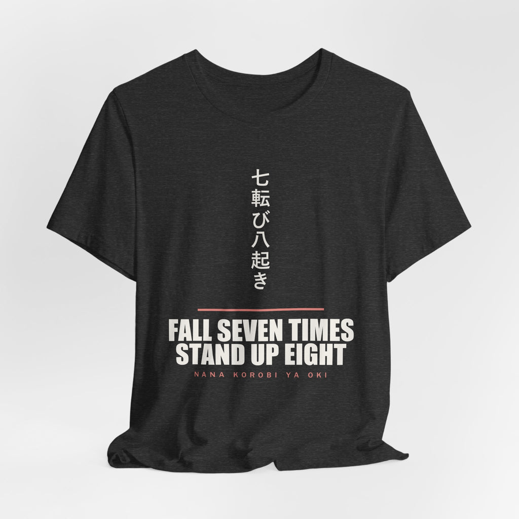 Fall Seven Times Anime T-Shirt - original anime design, view 19
