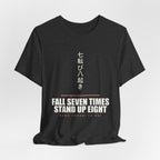 Fall Seven Times Anime T-Shirt - original anime design, view 19