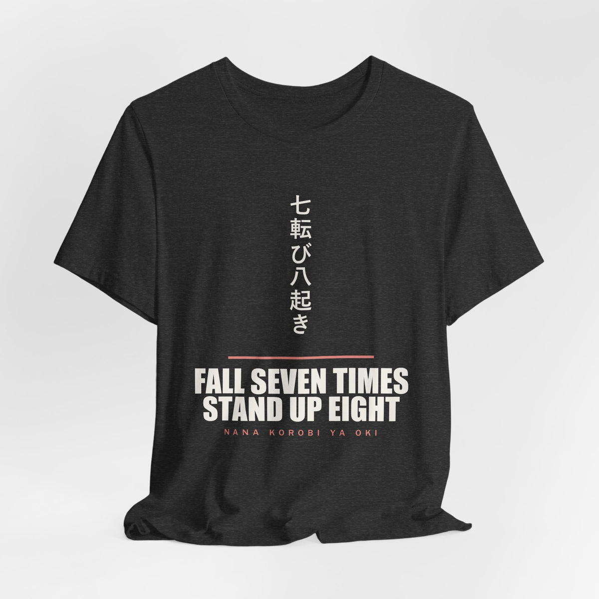 Fall Seven Times Anime T-Shirt - original anime design, view 19