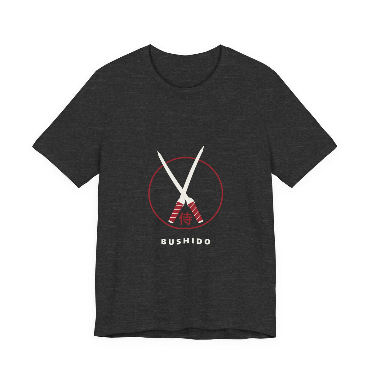 Bushido T-Shirt in Dark Grey Heather