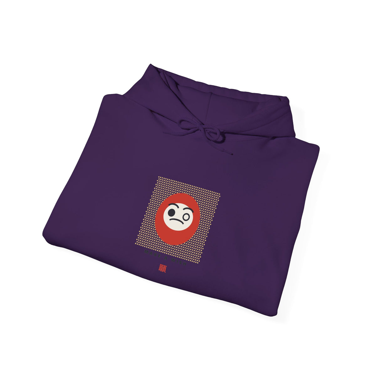 Daruma Wish Hoodie - original anime design, view 33