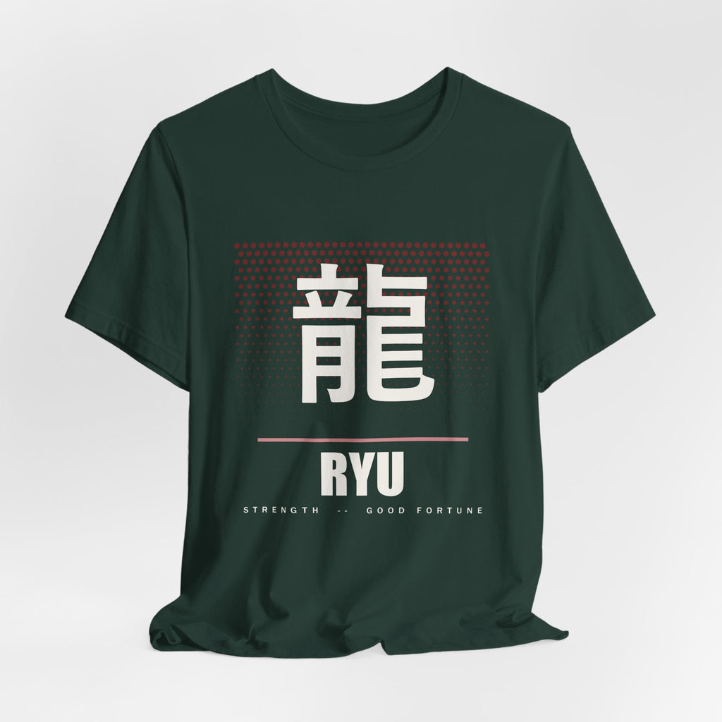 Ryu Anime T-Shirt - original anime design, view 13