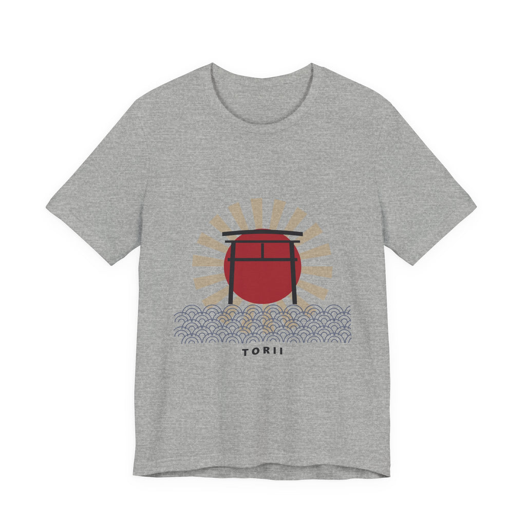 Torii Gate T-Shirt in Athletic Heather