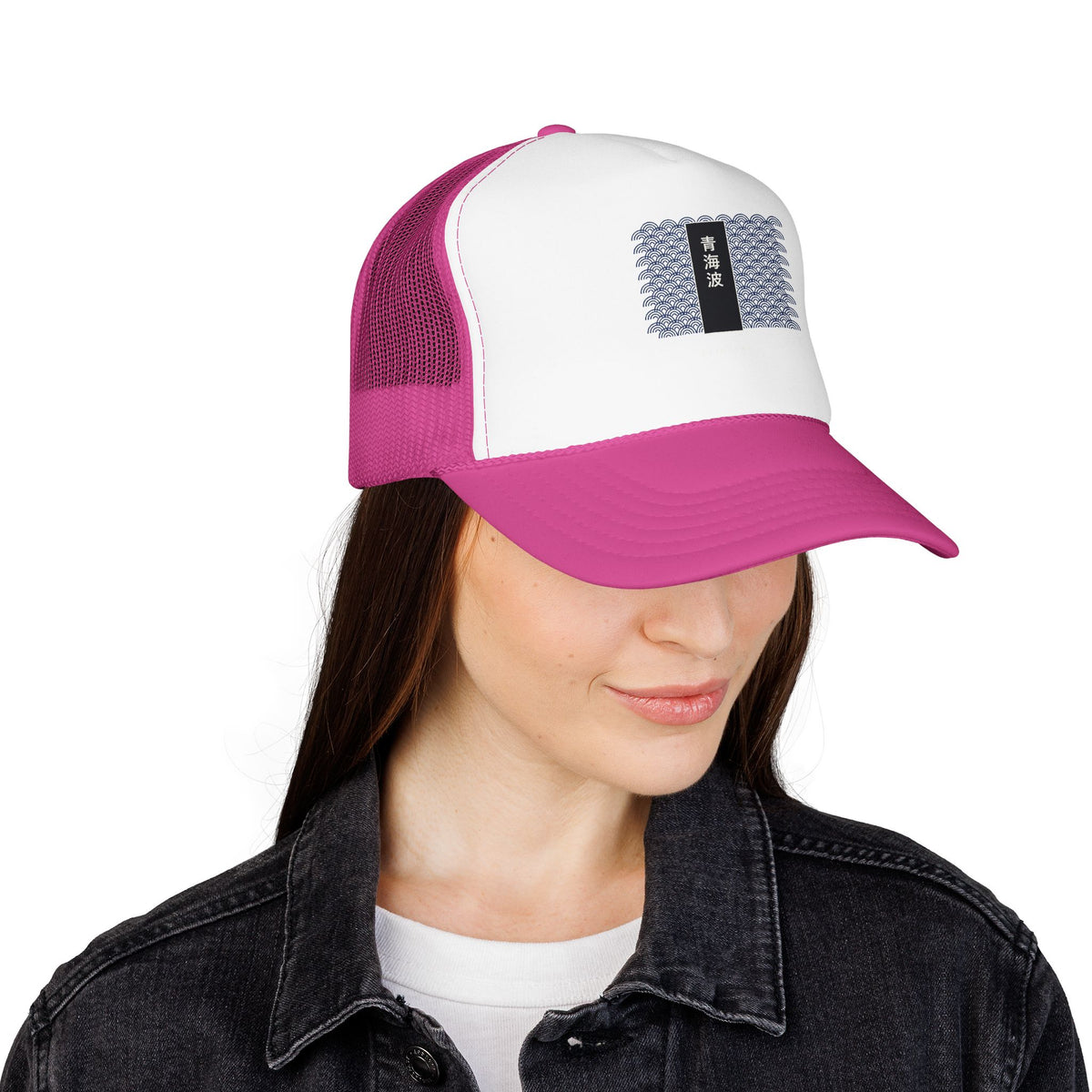 Seigaiha Trucker Cap - original anime design, view 18
