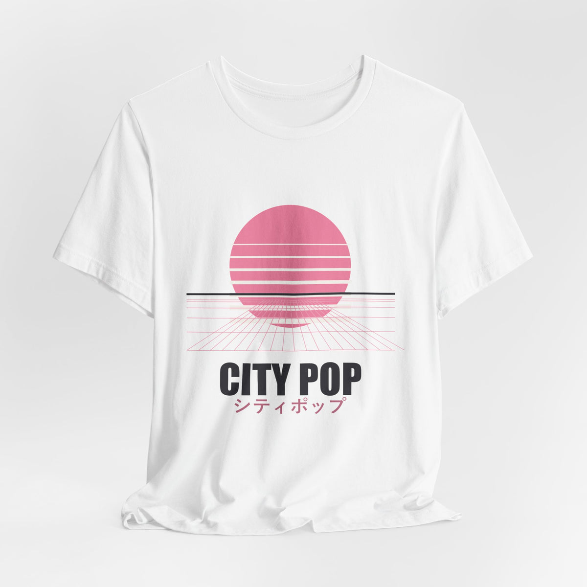 City Pop Anime T-Shirt - original anime design, view 4