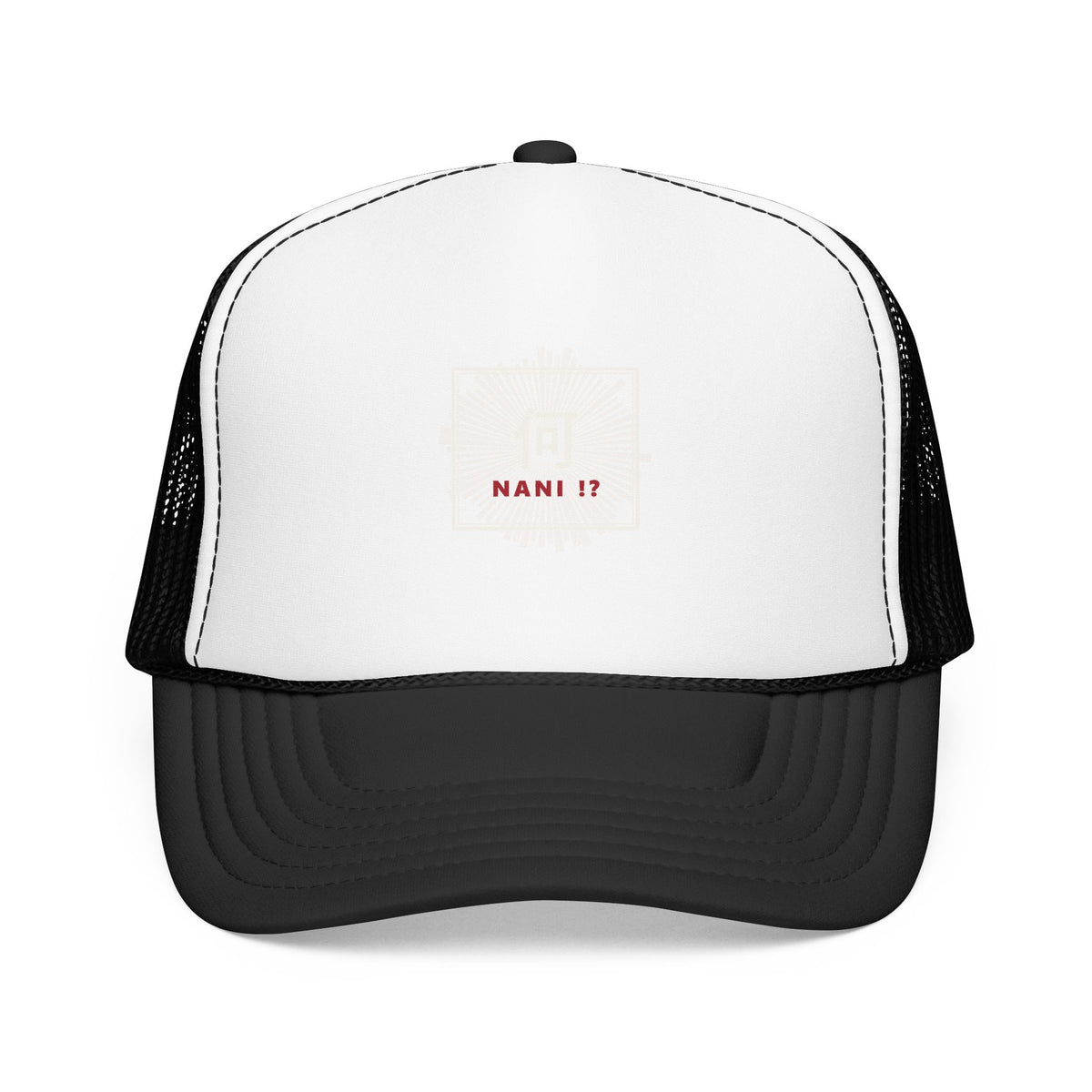 Nani!? Trucker Cap in Black