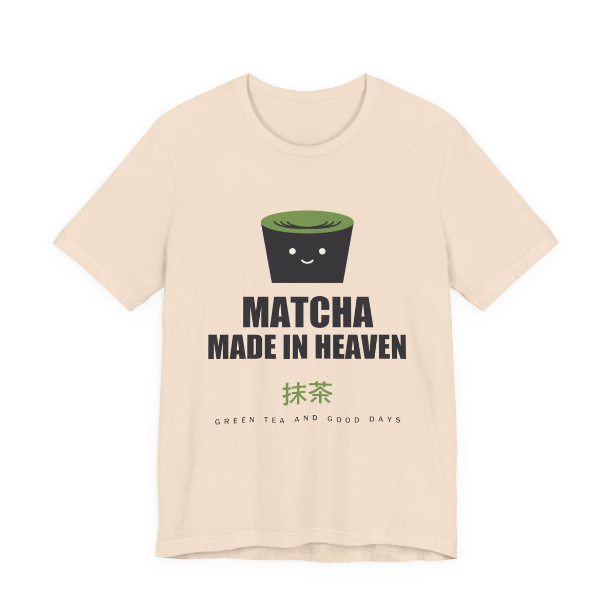 Matcha Made In Heaven Anime T-Shirt in Soft Cream
