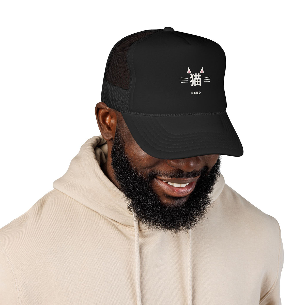 Neko Trucker Cap - original anime design, view 2