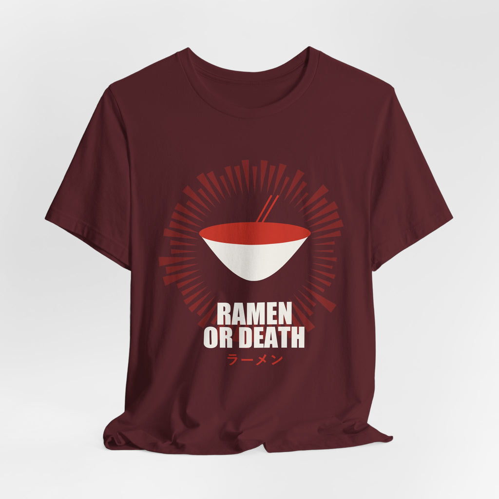 Ramen Or Death Anime T-Shirt - original anime design, view 25
