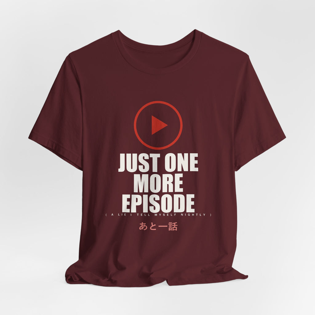 One More Episode Anime T-Shirt - original anime design, view 25