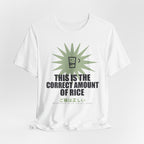 This Is The Correct Amount Of Rice Funny Anime T-Shirt - original anime design, view 3