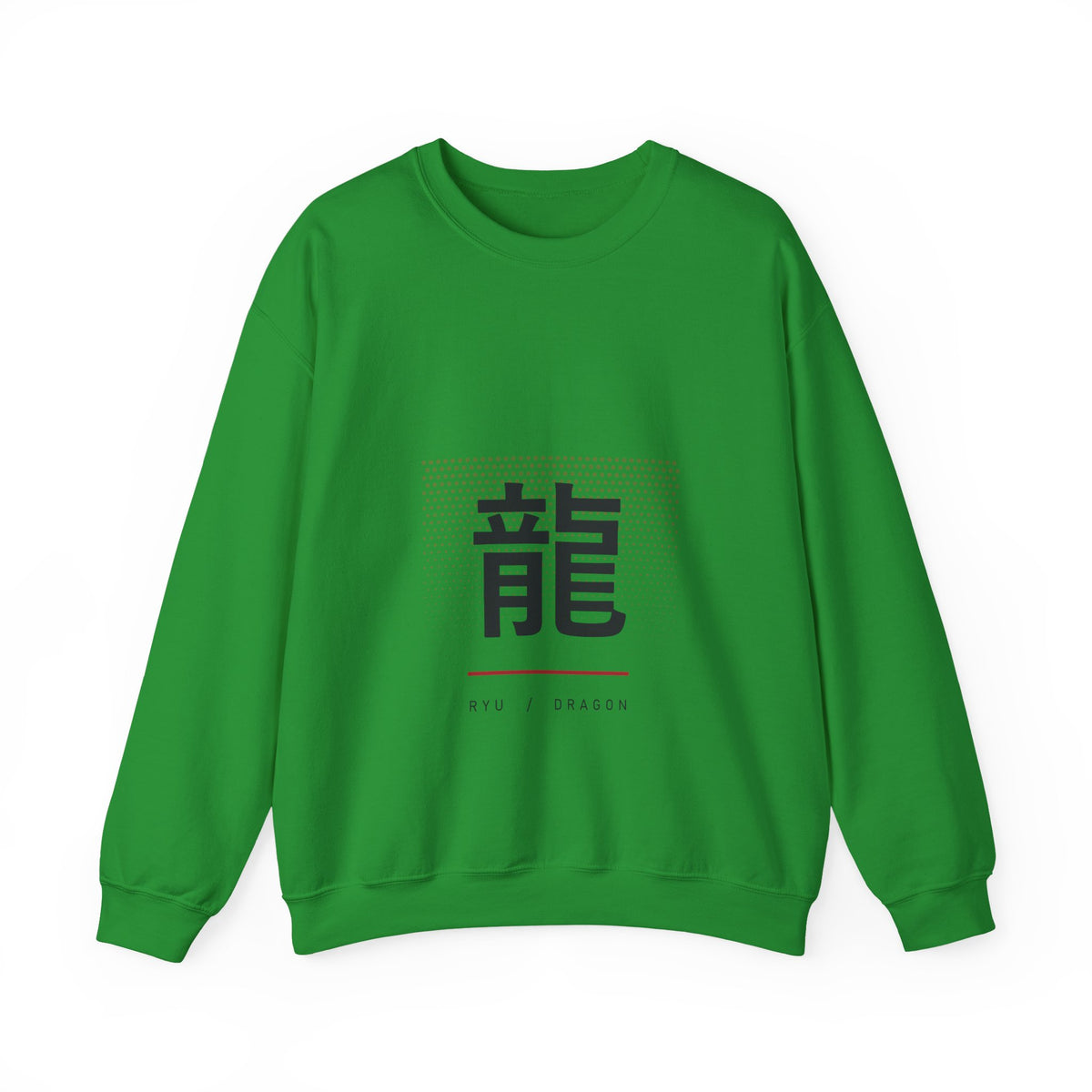 Ryu Dragon Sweatshirt in Irish Green