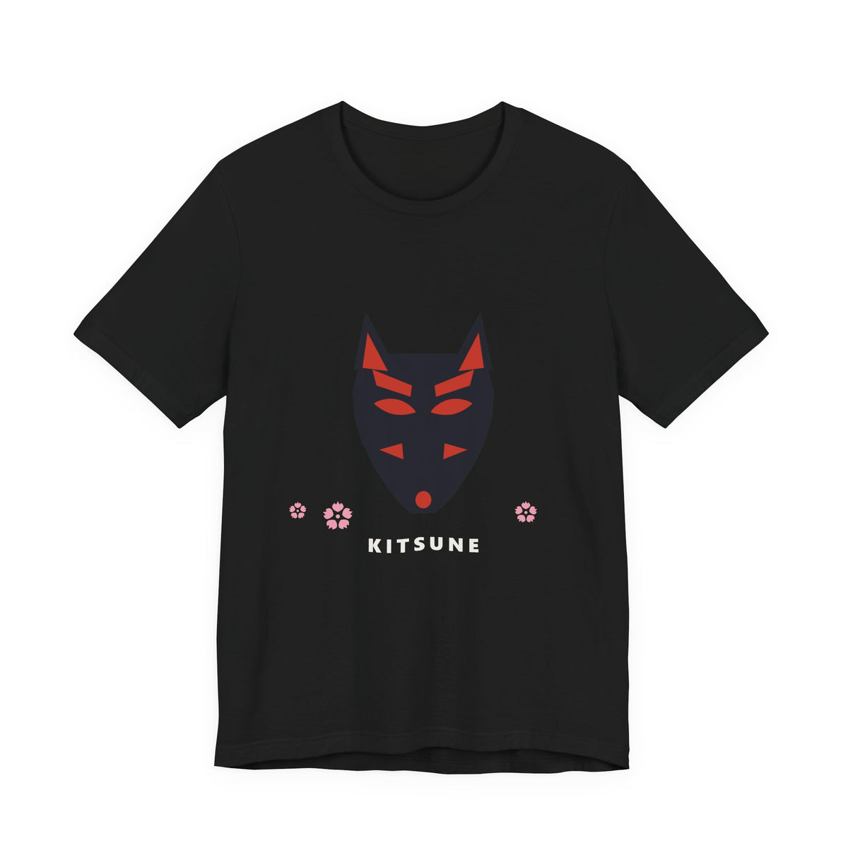Kitsune Mask T-Shirt in Black