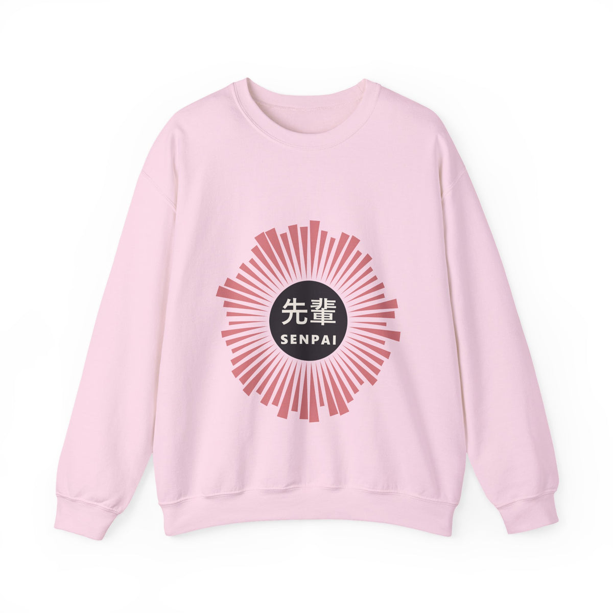 Senpai Sweatshirt in Light Pink