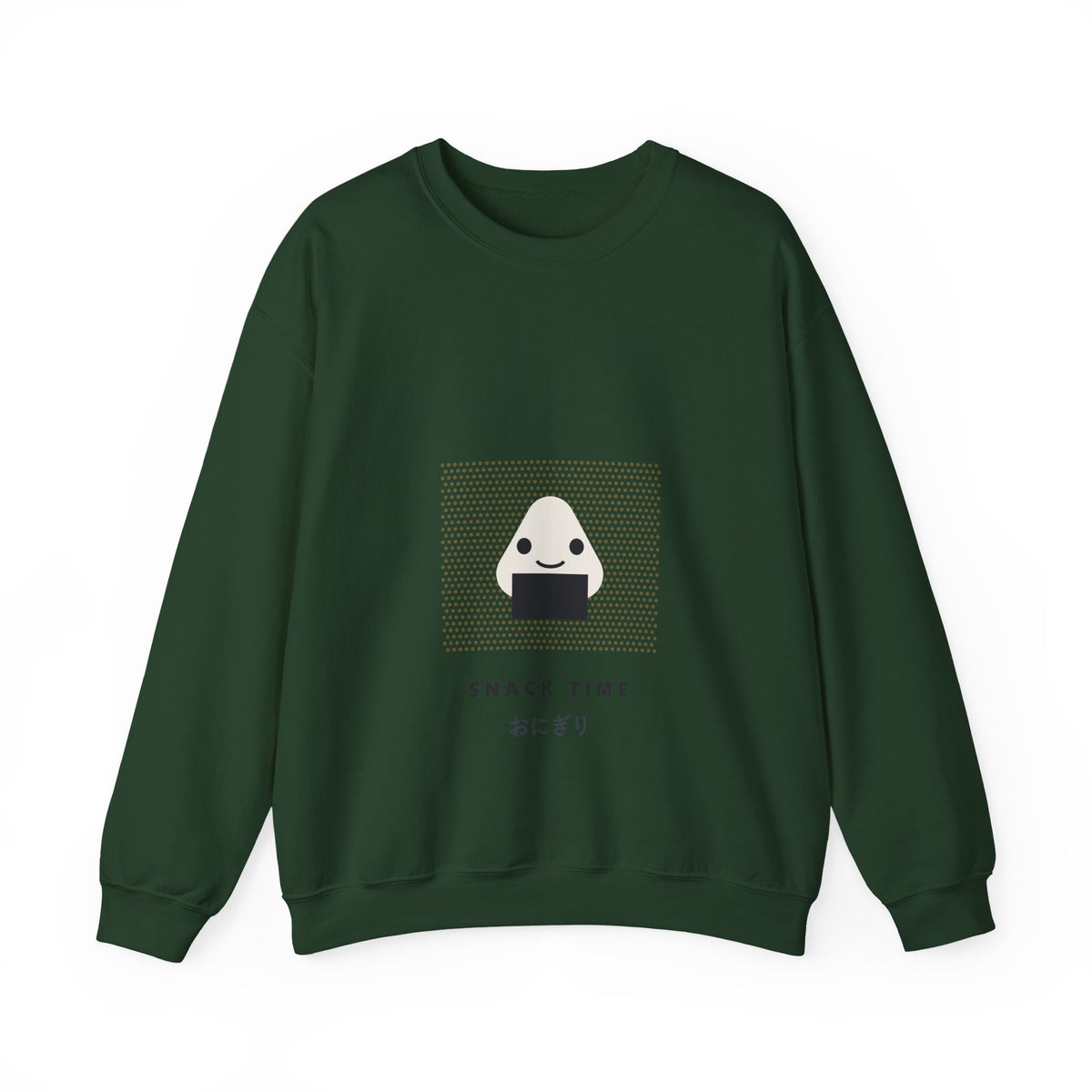 Snack Time Sweatshirt in Forest Green