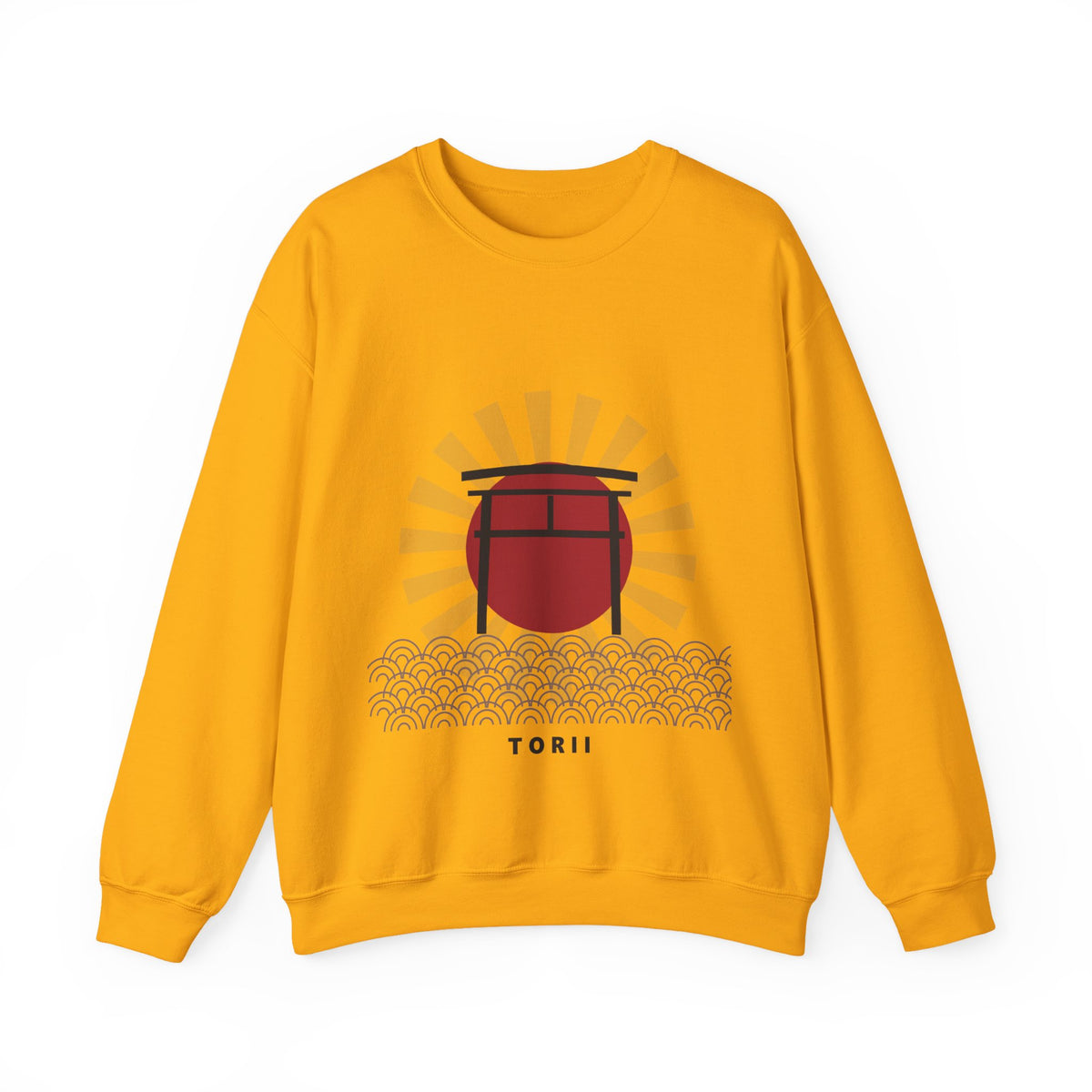 Torii Gate Sweatshirt in Gold