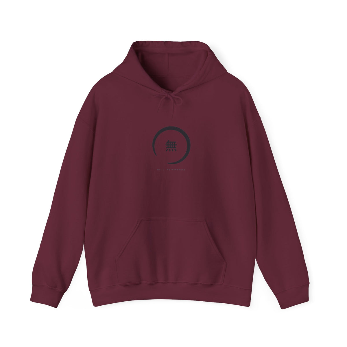 Ensō Hoodie in Maroon
