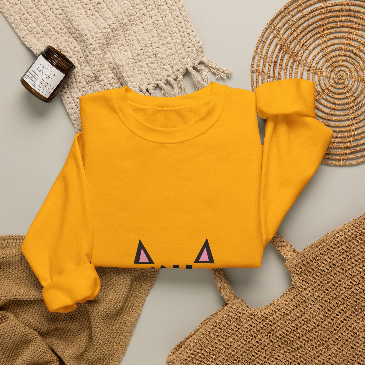 Neko Sweatshirt - original anime design, view 18