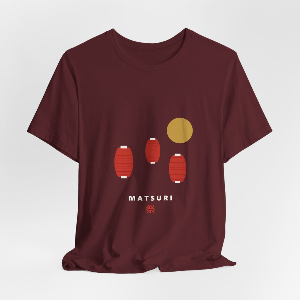 Matsuri Lanterns T-Shirt - original anime design, view 24