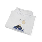 Fuji & Wave Hoodie - original anime design, view 6