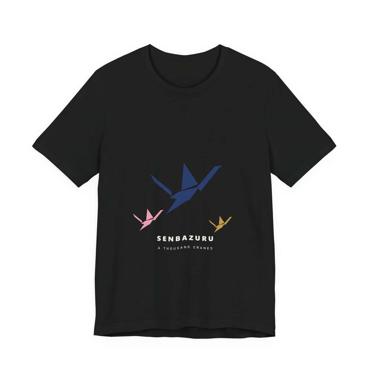 Senbazuru T-Shirt in Black