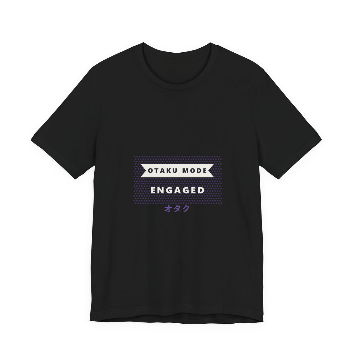 Otaku Mode T-Shirt in Black