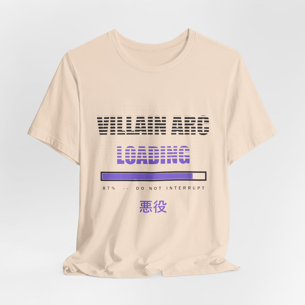 Villain Arc Loading Anime T-Shirt - original anime design, view 10