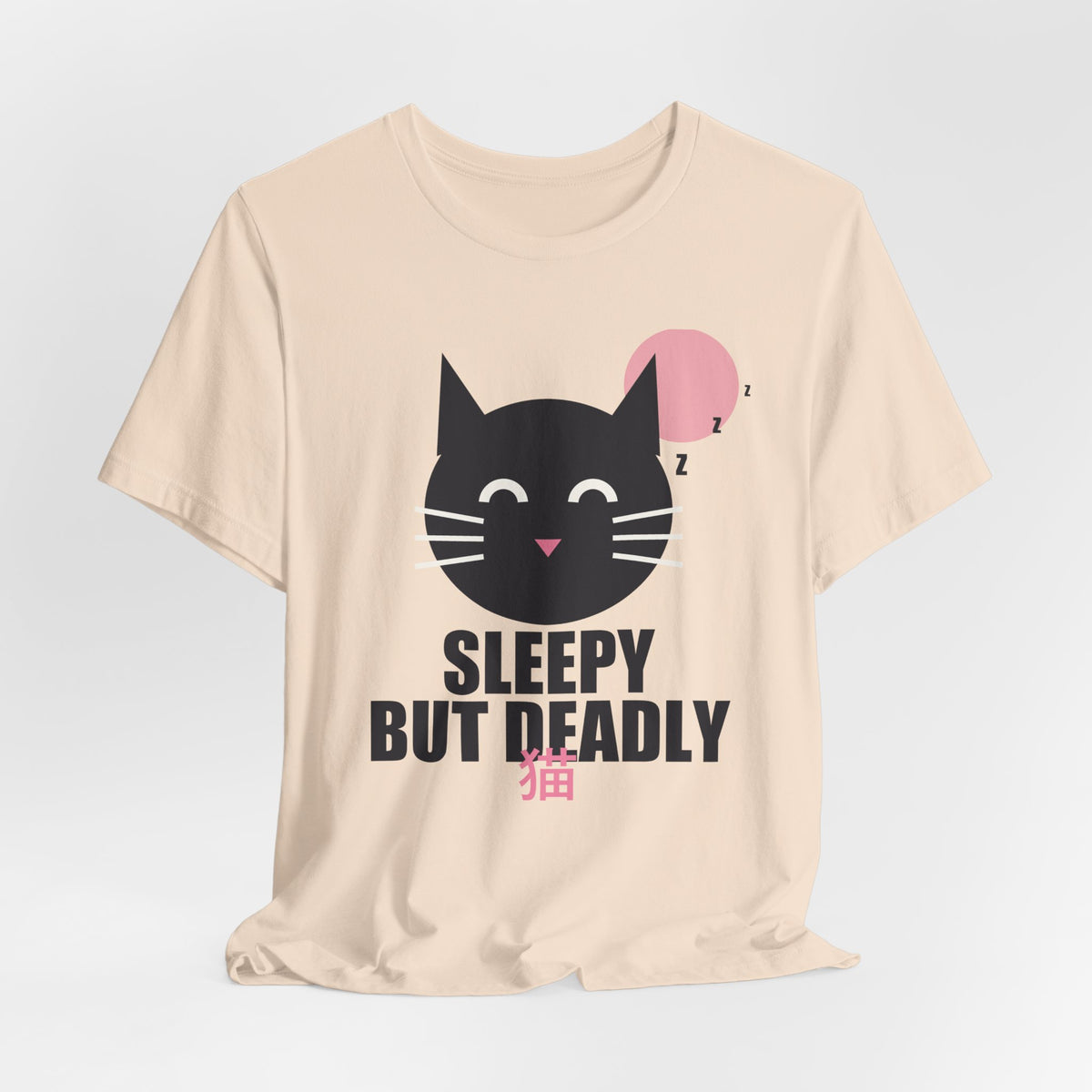 Sleepy But Deadly Anime T-Shirt - original anime design, view 10