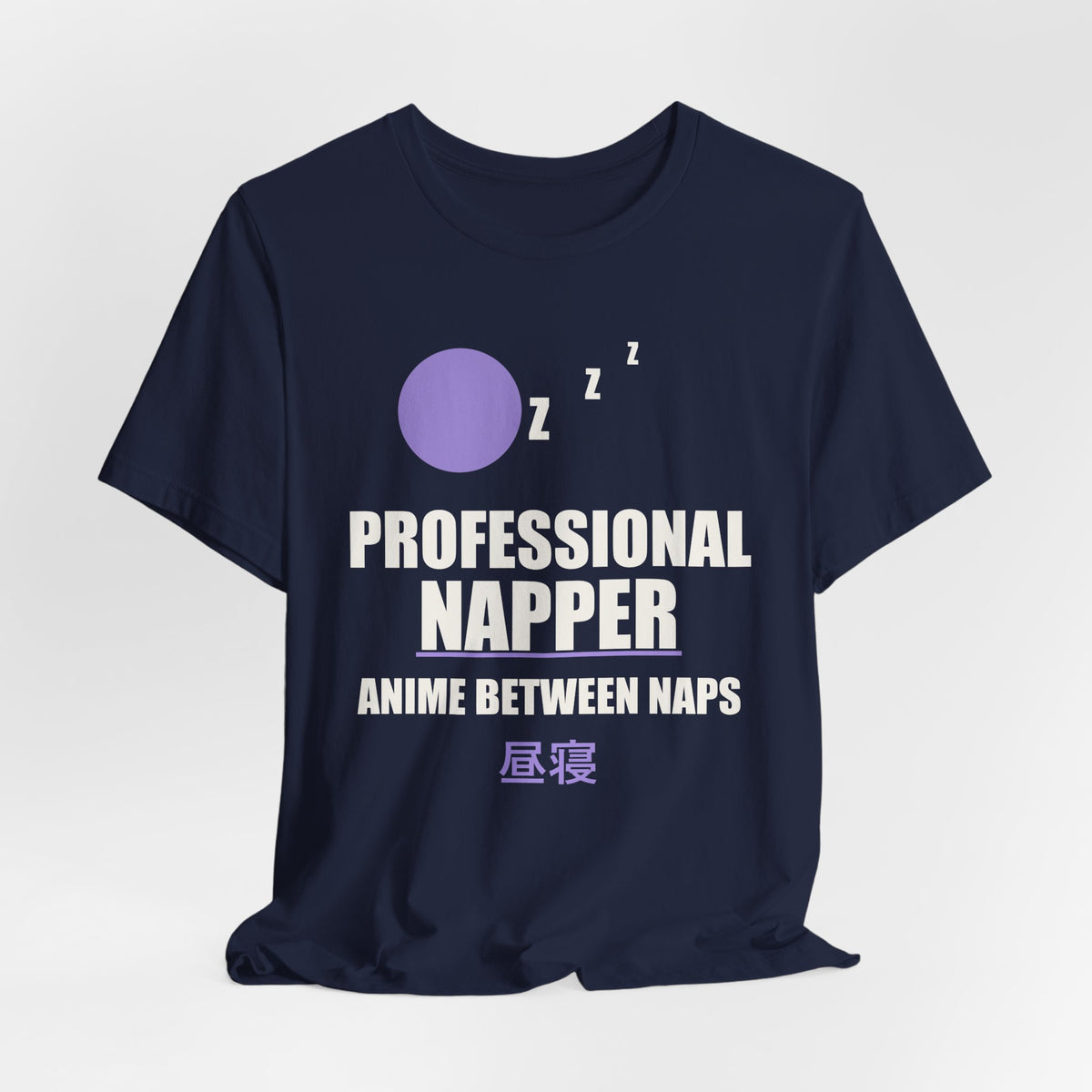 Professional Napper Anime T-Shirt - original anime design, view 22