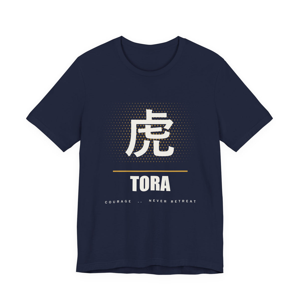 Tora Anime T-Shirt in Navy