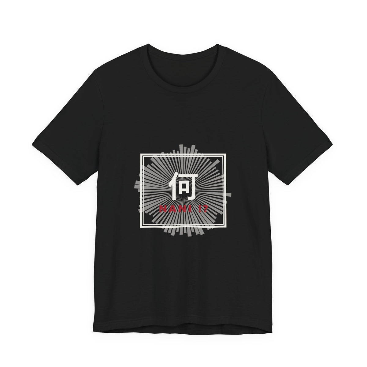 Nani!? T-Shirt in Black