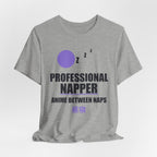 Professional Napper Anime T-Shirt - original anime design, view 16