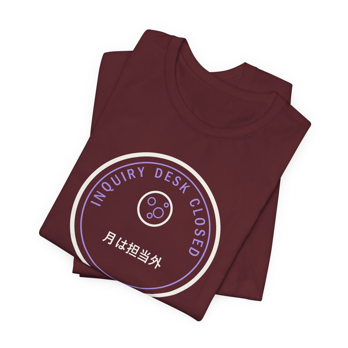 Our Department Has No Information About The Moon Funny Anime T-Shirt - original anime design, view 23